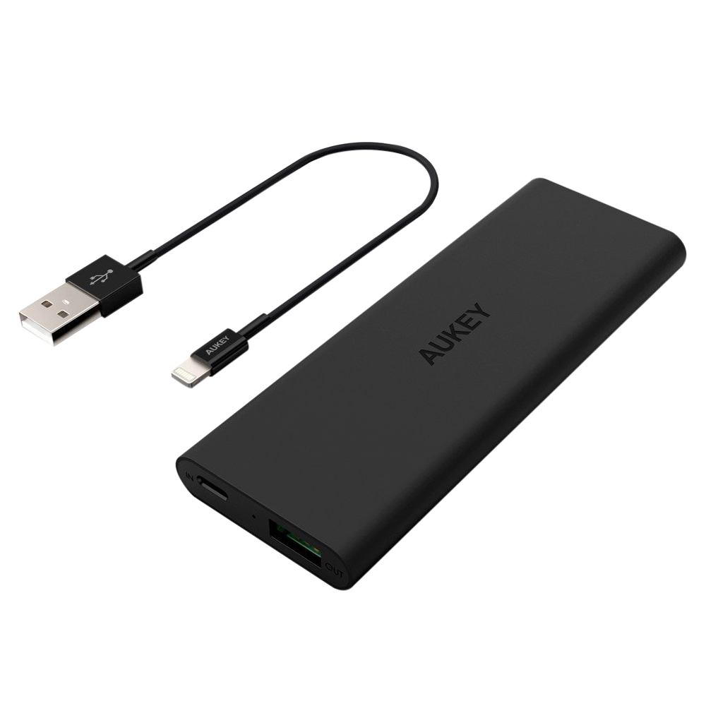 Pin Sạc Dự Phòng Aukey PB-N30 3600 mAh + Cáp MFI - Hàng Chính Hãng